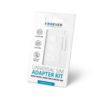 Forever  Комплект адаптеров для SIM карт + Иголочка