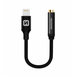 Swissten Lightning to Jack 3.5mm Audio Adapter for iPhone and iPad 15 cm