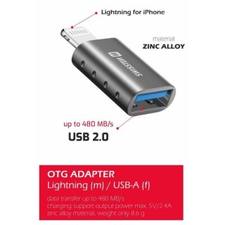 Swissten OTG Adapter Lightning to USB Connection