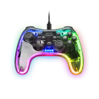 Mars Gaming MGP-C Spēļu kontrolieris RGB / USB-C / X-input & D-input