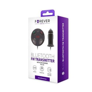 Forever TR-310 Bluetooth FM Трансмиттер для Авто радио + Зарядка USB 2.1А