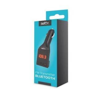 Setty Автомобильный FM Transmitter Bluetooth / USB / Micro SD / Aux / LCD / AUX 3.5 mm Kабель