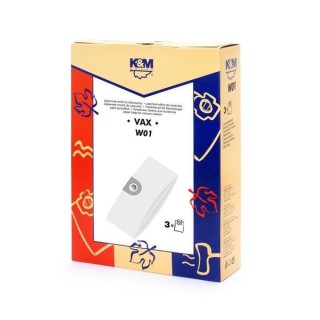 K&M Vacuum cleaner bag VAX (3pcs)