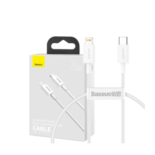 Baseus Superior Series Cable USB-C / Lightning / 20W / PD / 0.25m