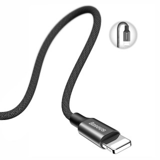 Baseus Yiven Textile Charge 2A Lightning Data and Charging Cable 1.2m