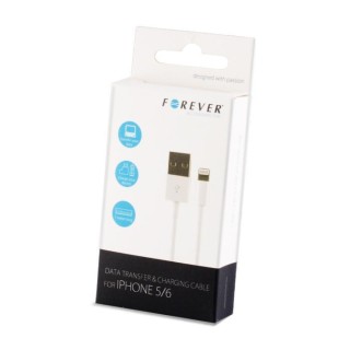 Forever Lightning USB data and charging cable 3m