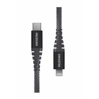 Swissten Kevlar Data Cable USB-C / Lightning 1.5m / 60w