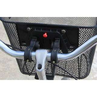 RoGer Metal Basket for Bicycle / 5kg / 33x25x23 cm