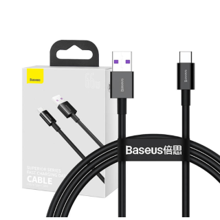 Baseus Superior Series Kabelis USB / USB-C /  66W / 1m