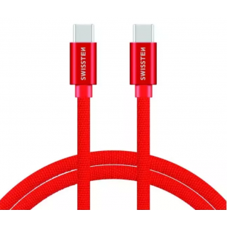 Swissten Textile Fast Charge 3A USB-C / USB-C Data and Charging Cable 1.2m