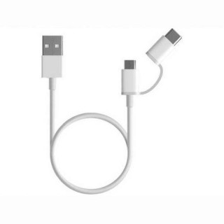 Xiaomi Mi Cable 2-in-1 Micro USB /  Type C / 30 cm