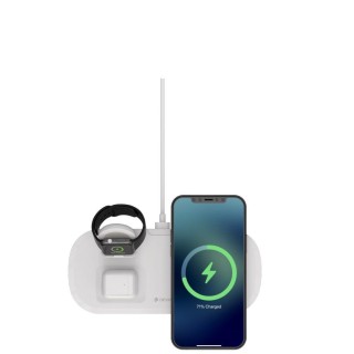 Devia Wireless Charger Smart 3in1 / Smartphone / Apple Watch / Headphones / USB