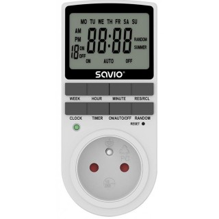 Savio AE-03 Timer with LCD Screen