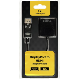 Gembird Adapteris DisplayPort / HDMI 10cm
