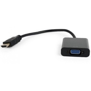 Gembird HDMI (19pin) to VGA (15pin) Adaptor + Audio cable Black