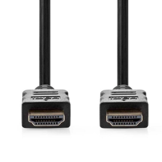 Nedis CVGT34000BK10 Ethernet Ātrgaitas Kabelis HDMI ™ to HDMI ™ 1m