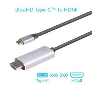 PROMATE HDLink-60H USB-C - HDMI UltraHD 3840x2160@60 Kabelis 1.8m