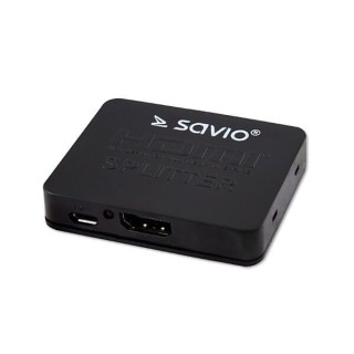 Savio HDMI sadalītājs 2 HDMI ieejas