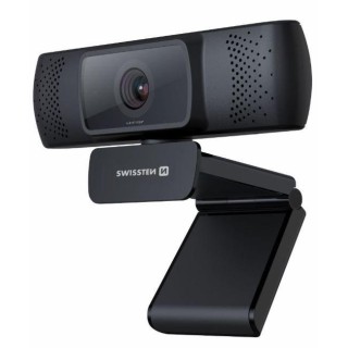 Swissten Full HD Web Camera with Microphone / Auto Focus USB