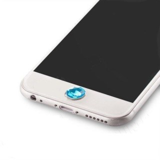 Mocco Universal Home Button Sticker Pogas uzlīme Apple iPhone / iPad Zils