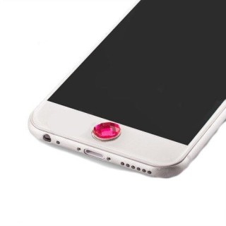 Mocco Universal Home Button Sticker Decoration Apple iPhone / iPad Pink