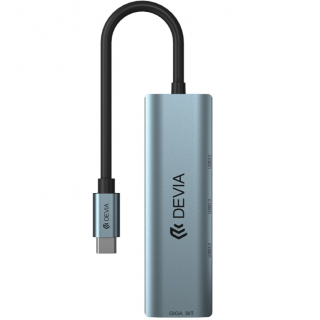 Devia HUB USB-C 3.1 to 4x USB 3.0 Adapter