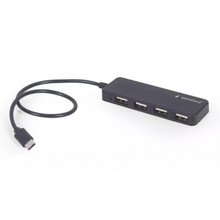 Gembird USB Концентратор 4-портовый / USB Type-C