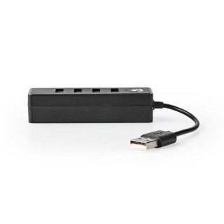 Nedis UHUBU2420BK USB Hub - Splitter