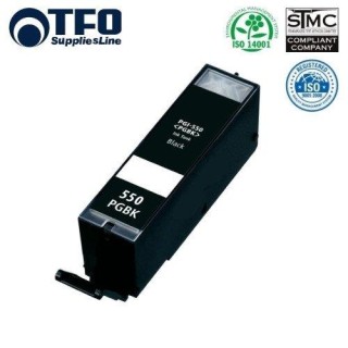 TFO Canon C-550BXL (PGI550XL PGBK) Black INK Cartridge 23ml for PIXMA iP7250 / MG7550 / MG6450 (Analog)