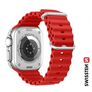 Swissten Marine Silicone Band for Apple Watch 42 / 44 / 45 / 49 mm