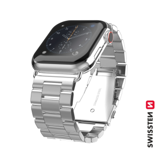 Swissten Металлический ремешок для Apple Watch 1/2/3/4/5/6 / SE / 38 мм / 40 мм