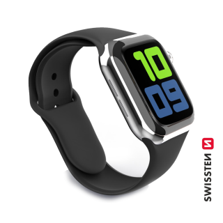 Swissten Silicone Band for Apple Watch 1/2/3/4/5/6/SE / 42 mm / 44 mm
