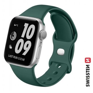 Swissten Silicone Band for Apple Watch Apple Watch 42 / 44 / 45 / 49 mm
