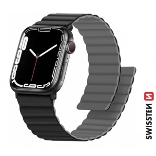 Swissten Silicone Magnetic Band for Apple Watch 42 / 44 / 45 / 49 mm