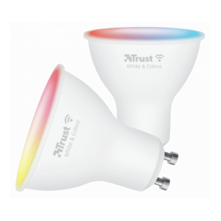 Trust WiFi LED Spot GU10 Белая и цветная (двойная упаковка) светодиодная лампа
