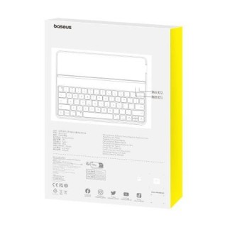 Baseus Brilliance case with keyboard for Apple iPad 10.2 (2019/2020/2021) / QWERTY / Type-C