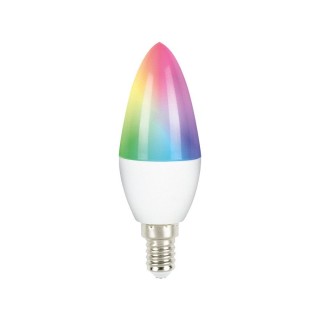 Forever LED SMART E14 Light Bulb C37 / 5,5W / RGB+CCT+DIM / Tuya / 470lm / 230V
