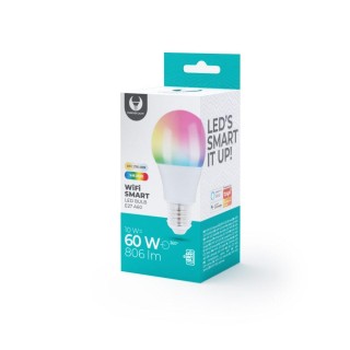 Forever LED SMART E27 Light Bulb A60 /10W / RGB+CCT+DIM / Tuya / 806lm / 230V
