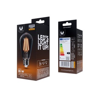 Forever Light LED Bulb Filament E27 / ST64 / 4W / 230V / 2000K / 400lm