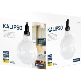 Platinet PPL08CH Pendant Lamp Kalipso Transparent