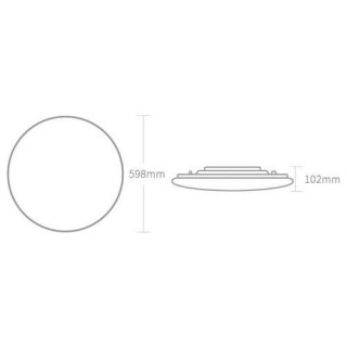 Xiaomi Yeelight Arwen 550C Светодиодный умный потолочный светильник