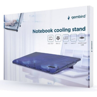 Gembird NBS-2F15-05 Notebook Cooling Stand 15.6"