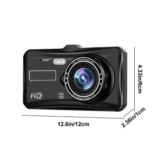 RoGer 2in1 DVR3 Car video recorder and  rear view camera /  Full HD / 170' / G-Sensor / LCD 4''