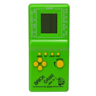 RoGer Elektroniskā spēle Tetris Spilgti Zaļš