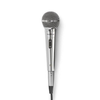 Nedis MPWD45GY Microphone / 5m / Silver