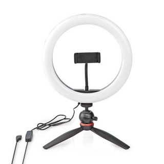 Nedis RLSTND100BK Selfie Ring Lamp 10 inch 2700-6700 K