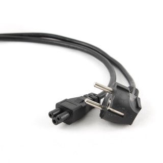 RoGer Euro 3-Pin PSU Cable 1.5m Black
