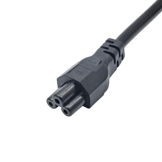 Savio Euro 3-Pin PSU Cable 1.2m Black