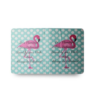 GreenGo Flamingo and dots 9-10" Universal Tablet Case