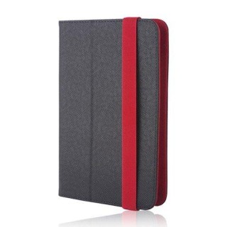 GreenGo Orbi Universal Tablet Case For 7-8 inches Black - Red